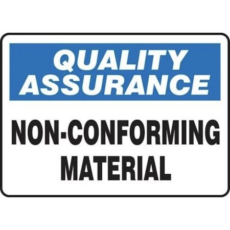 Accuform QUALITY ASSURANCE SAFETY SIGN MQTL925XT MQTL925XT